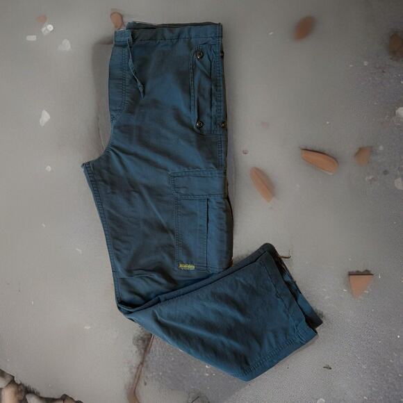 Vintage Levis Silver Tab Cargo Pants 37 Dark Gray 90s Baggy Streetwear Skater - Picture 1 of 10